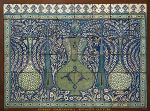 Stone-paste set of tiles, 18th century